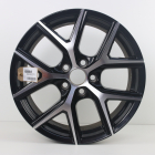 EL1000049 18 inch originele lichtmetalen Toyota Avensis velg 7.50X18 5X114.3 ET45.0 NB60.10 Zwart gepolijst