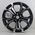 EL1000059 18 inch originele lichtmetalen Ford Focus Mondeo velg 7.00X18 5X108 ET47.5 NB63.40 Zwart gepolijst