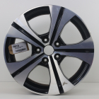 EL1000125 17 inch originele lichtmetalen Renault Megane velg 7.00X17 5X114.3 ET49.0 NB66.10 Zwart gepolijst