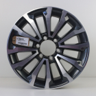 EL1000191 19 inch originele lichtmetalen Toyota velg 7.50X19 6X139.7 ET25.0 NB106.10 Antraciet gepolijst